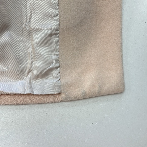 GOELIA Bouclè Soft Pink Winter Coat - Picture 8 of 9